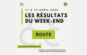 Résultats des 11 et 12 avril