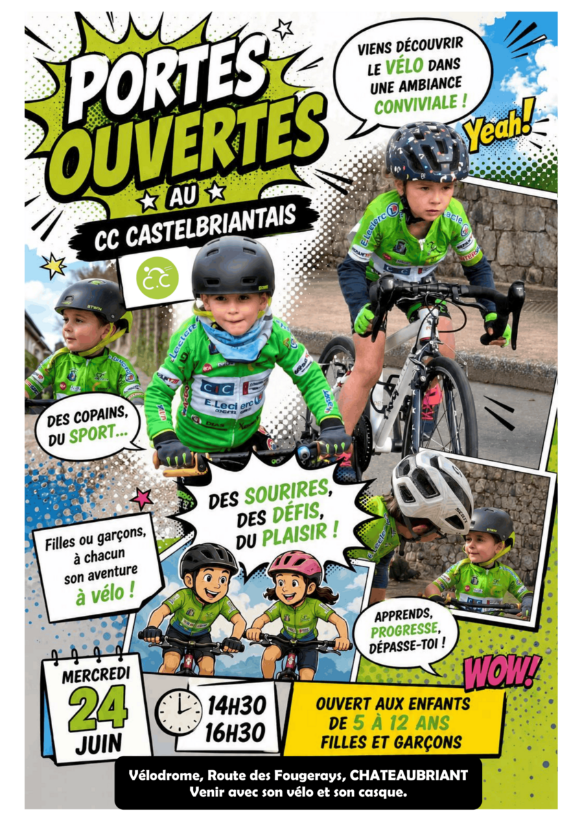 Portes ouvertes - école de vélo