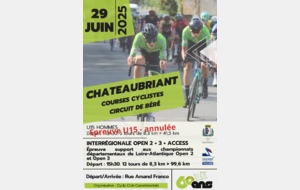 Course de Béré - Championnats départementaux des Opens 2 et Opens 3.