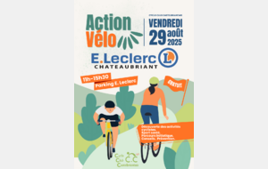 Action Vélo - E. Leclerc - Châteaubriant