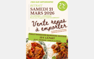 Retrait - Repas à emporter