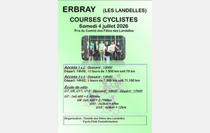 Courses - ERBRAY, Les Landelles